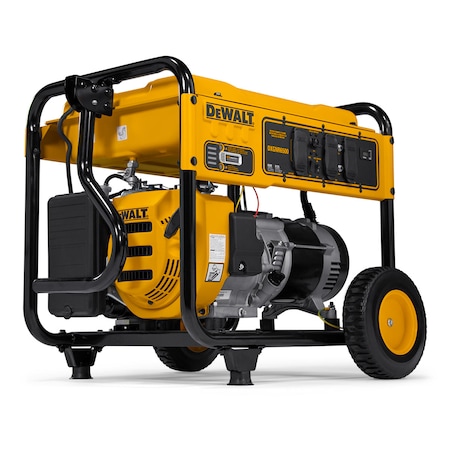Dewalt Portable Generator, 6,500 W Rated, 8,125 W Surge, 66.7 A/54.2 A/33.3 A/27.1 A A PMC166500